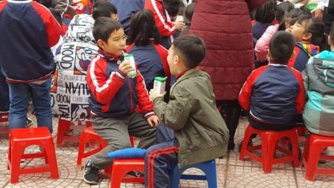 Vinamilk phát động chương trình Sữa học đường thành phố Hà Nội năm 2019