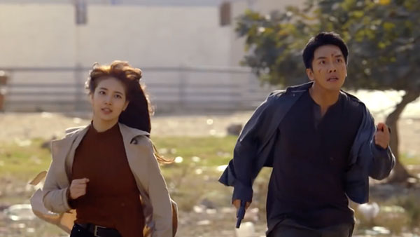 Suzy bắn súng cực ngầu, thực hiện những cảnh quay đầy mạo hiểm trong phim mới