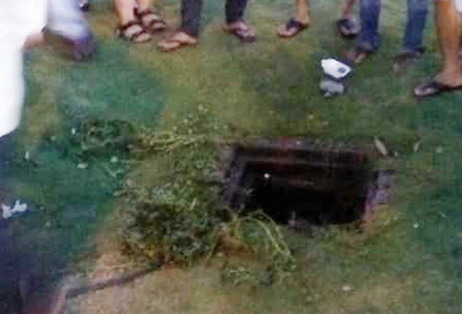 Kiên Giang: Đưa bé gái 15 tháng tuổi đi chơi Tết, bố mẹ không để ý khiến bé lọt xuống cống nước nguy kịch