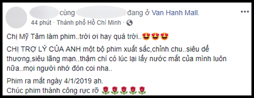 Diễn xuất của Mỹ Tâm trong Chị trợ lý của anh nhận bão lời khen từ cư dân mạng