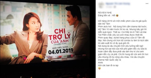 Diễn xuất của Mỹ Tâm trong Chị trợ lý của anh nhận bão lời khen từ cư dân mạng