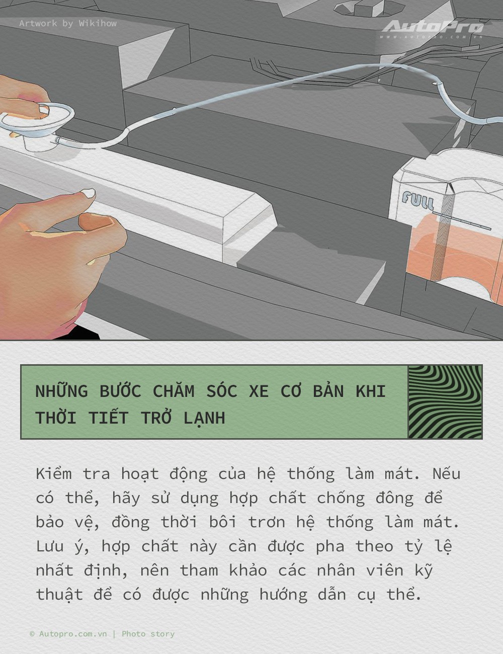 Nắm vững những lưu ý sau để chiếc xe của bạn không đổ bệnh giữa mùa đông