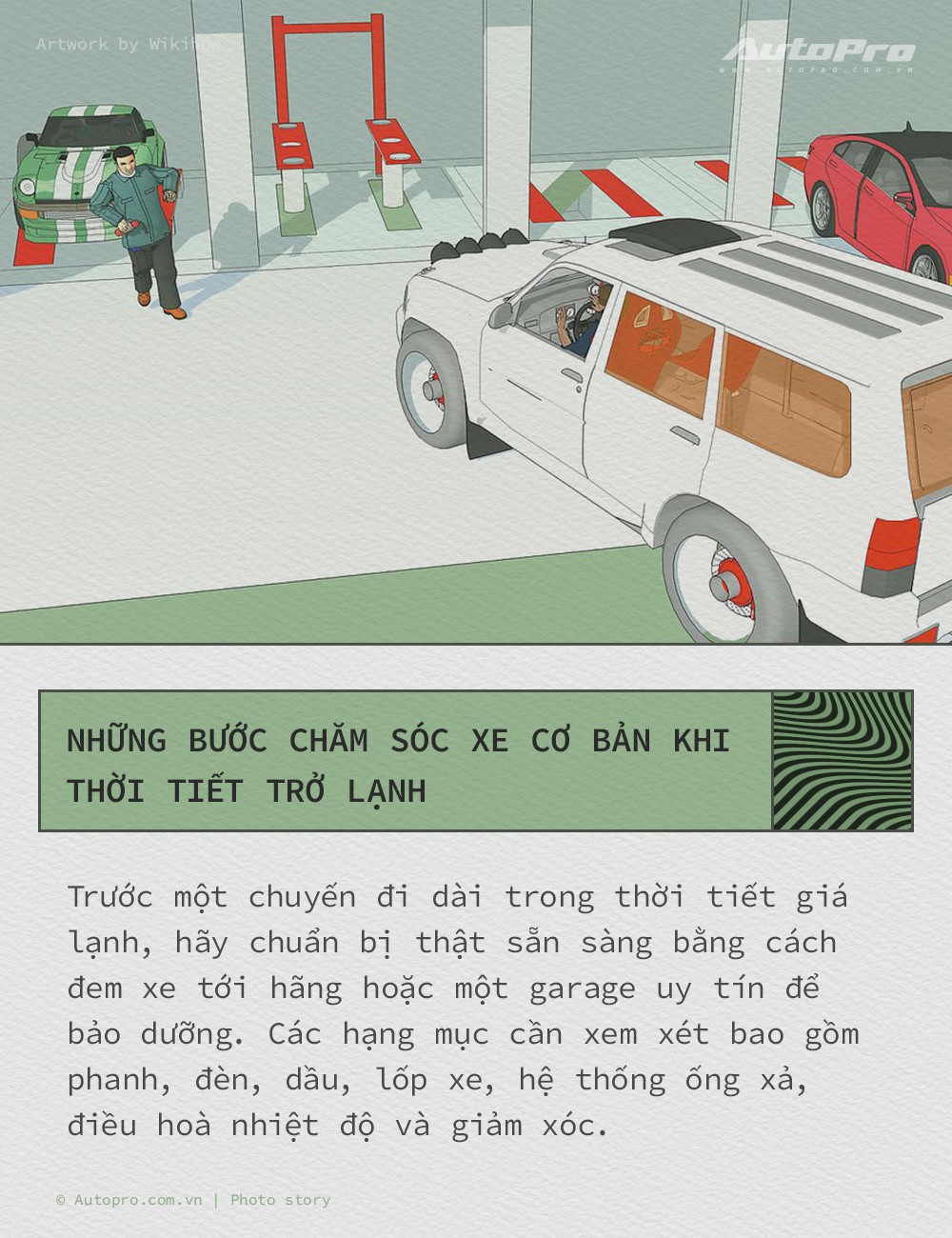 Nắm vững những lưu ý sau để chiếc xe của bạn không đổ bệnh giữa mùa đông