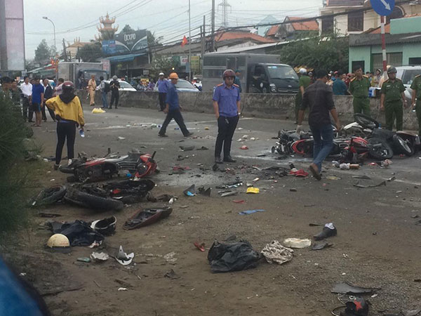 Xe container tông 4 người chết ở Long An: Thần chết đã nhiều lần gõ cửa