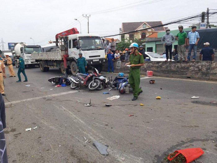 Hệ thống phanh xe container gây tai nạn thảm khốc ở Long An hoạt động bình thường