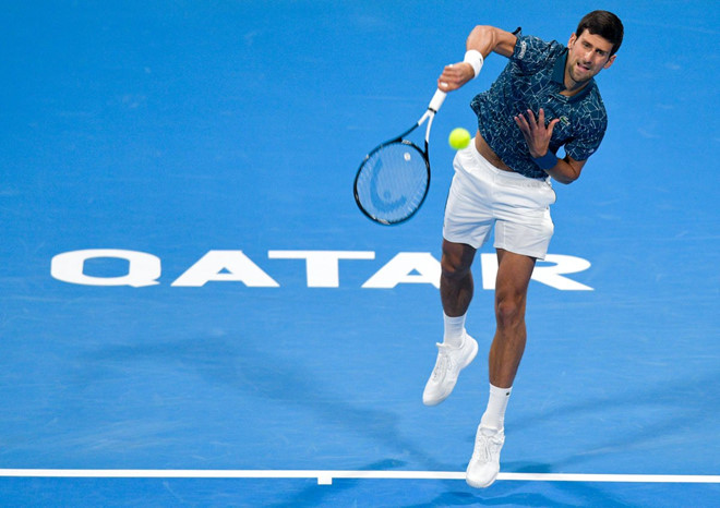 Djokovic ngược dòng vào bán kết Qatar Open