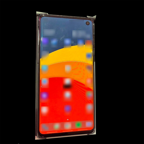Galaxy S10 lộ ảnh thực tế có màn hình đục lỗ