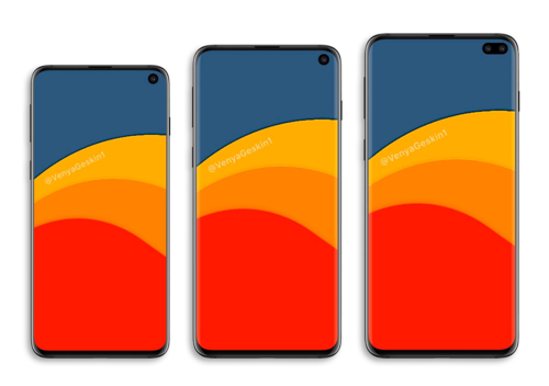 Galaxy S10 lộ ảnh thực tế có màn hình đục lỗ