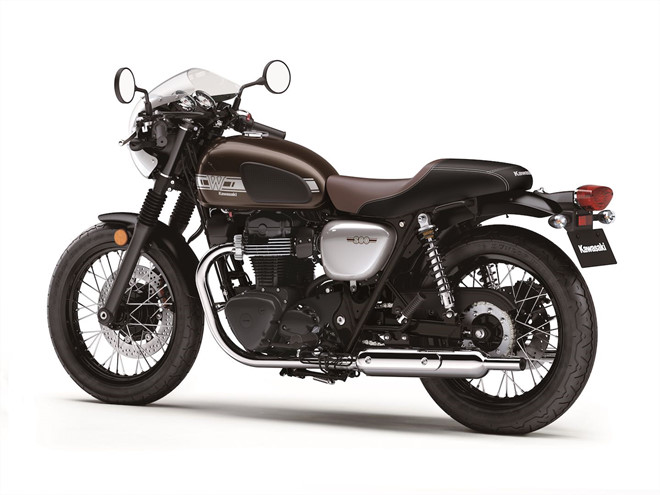 Kawasaki W800 Café dáng hoài cổ, giá gần 10.000 USD
