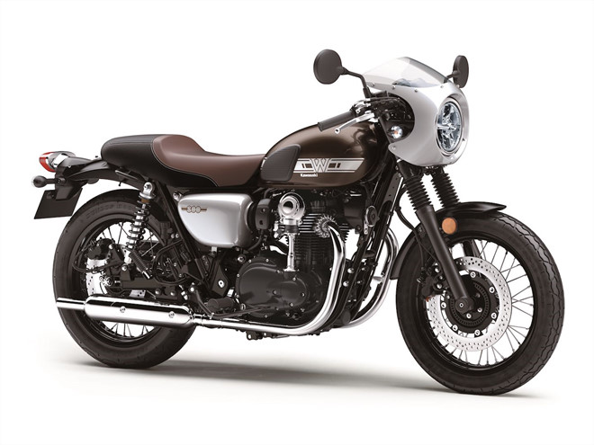 Kawasaki W800 Café dáng hoài cổ, giá gần 10.000 USD