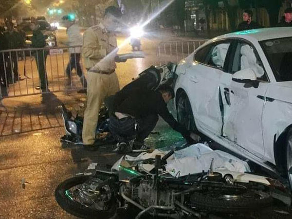 Triệu tập 4 quái xế liên quan tới vụ đâm vào xe Audi A5 làm thiếu nữ tử vong