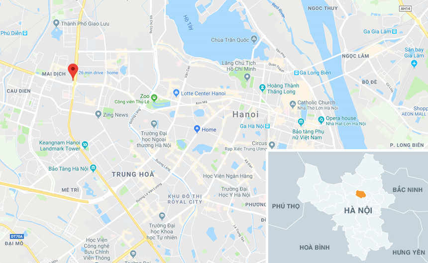 Nhà siêu mỏng, kỳ dị bên con đường nghìn tỷ mới ở Hà Nội