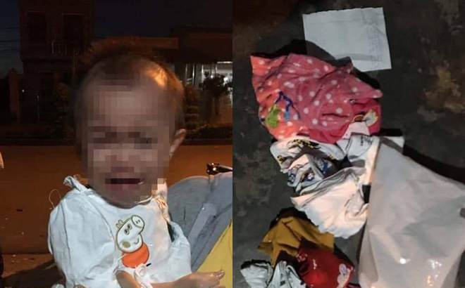 Bỏ lại bé gái 14 tháng tuổi ở công viên, người mẹ viết tâm thư nhờ người nuôi hộ