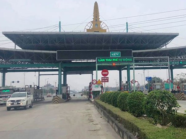 Trạm thu phí BOT Mỹ Lộc giảm phí từ 1/1