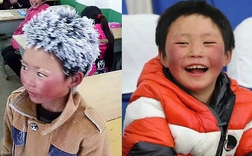 Cậu bé băng tuyết ở Trung Quốc đổi đời sau một năm nổi tiếng