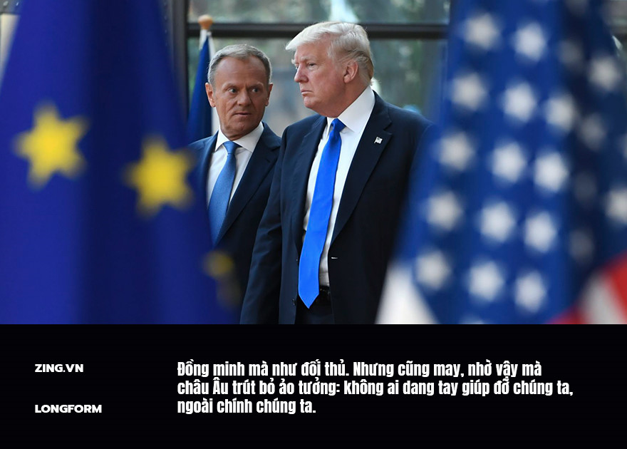 Cuộc chiến chưa từng có giữa các đồng minh - châu Âu vỡ mộng về Trump