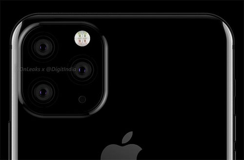 Apple thử nghiệm cụm 3 camera trên iPhone XI 2019