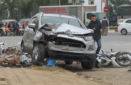 Tài xế 9X tông chết 2 vợ chồng ở Hà Đông ra trình diện