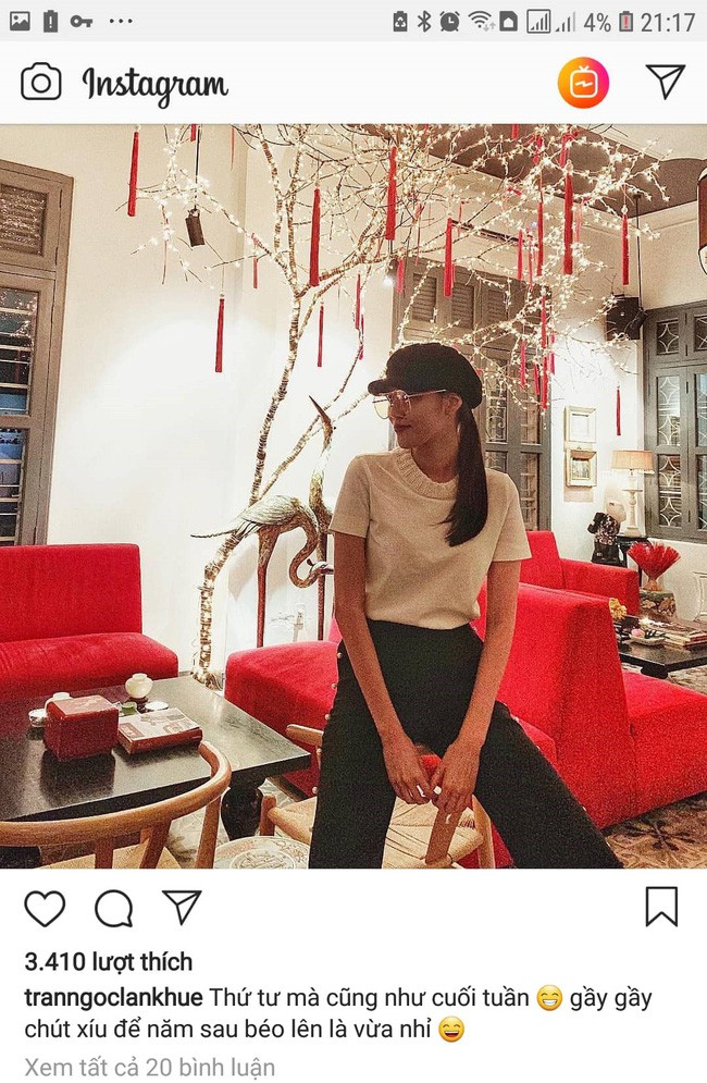 Lan Khuê tiếp tục để lộ vòng 2 nhô cao bất thường sau khi ông xã úp mở về thành viên mới