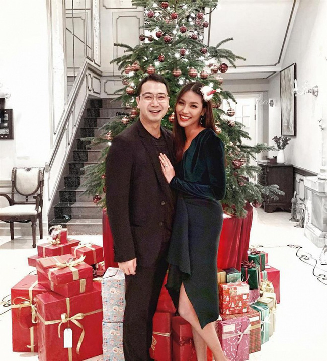 Lan Khuê tiếp tục để lộ vòng 2 nhô cao bất thường sau khi ông xã úp mở về thành viên mới