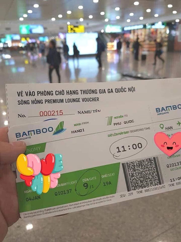 Hình ảnh chuyến bay của Bamboo Airways xuất hiện trên mạng xã hội