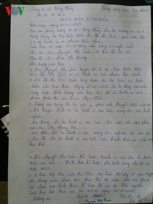 Cô giáo tát 2 cái khiến học sinh nghi bị chấn động sọ não