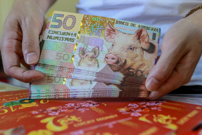 Săn lùng tiền lì xì in hình con heo