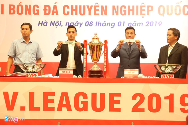 V.League 2019 được tài trợ vật dụng thi đấu trị giá 18 tỷ đồng