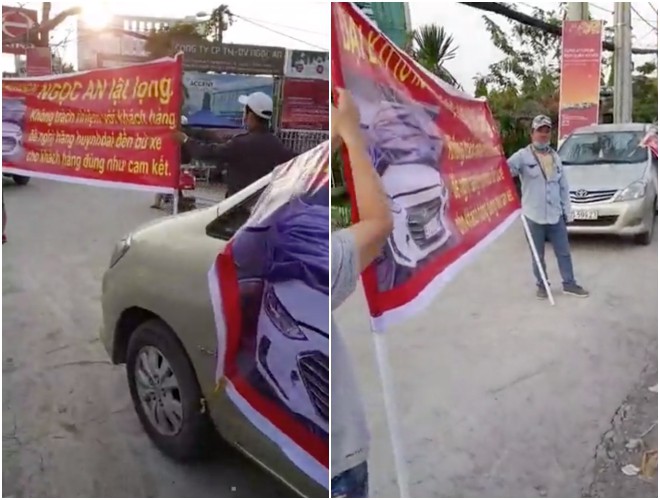 Xôn xao clip nữ nhân viên đại lý xe ô tô Hyundai vén váy, tranh cãi gay gắt với khách hàng