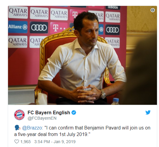 Bayern Munich chiêu mộ thành công hậu vệ vô địch thế giới