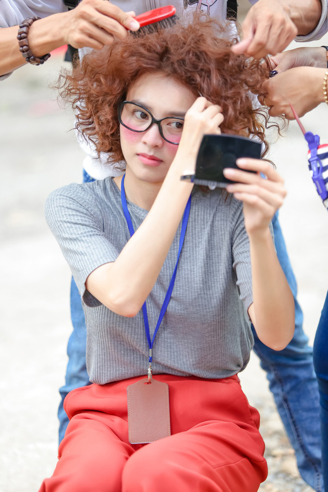 Ninh Dương Lan Ngọc rụng hết tóc sau khi quay She was pretty bản Việt