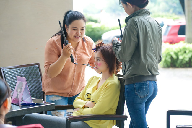 Ninh Dương Lan Ngọc rụng hết tóc sau khi quay She was pretty bản Việt