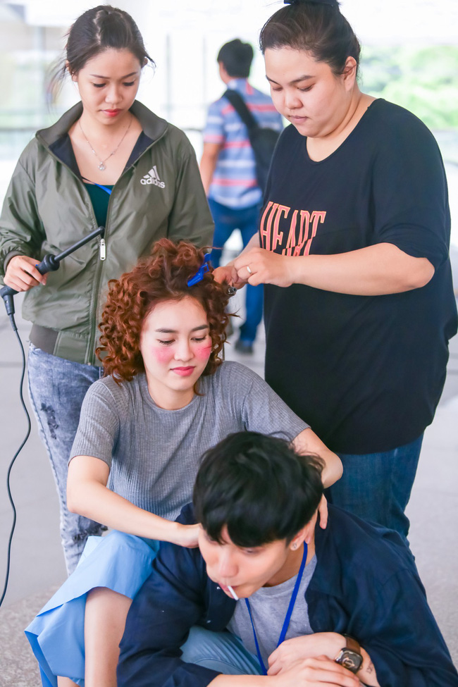 Ninh Dương Lan Ngọc rụng hết tóc sau khi quay She was pretty bản Việt