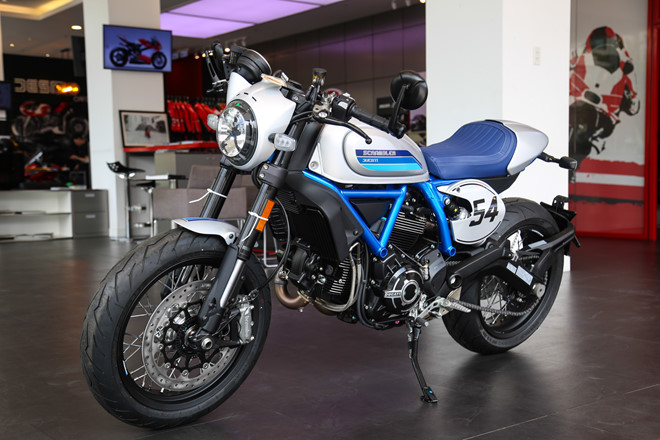 Ducati Scrambler Cafe Racer 2019 chính hãng về VN, giá hơn 400 triệu