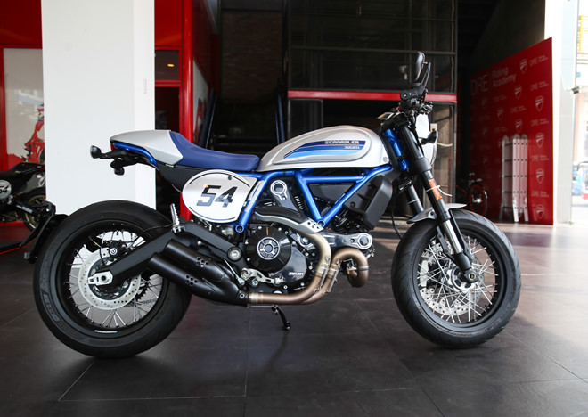 Ducati Scrambler Cafe Racer 2019 chính hãng về VN, giá hơn 400 triệu