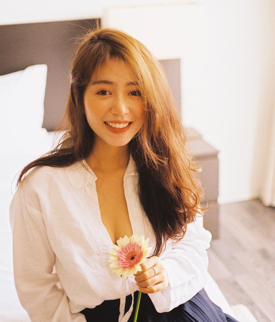 Mẫn Tiên dạo này chăm chụp ảnh sexy hơn hẳn, nhất là khoe vòng 1 không phải dạng vừa