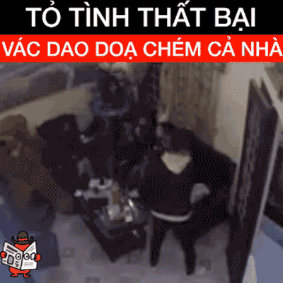 Nam thanh niên mang dao đến... tỏ tình, uy hiếp cô gái: Bây giờ mày có yêu tao không?