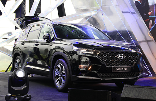 Hyundai Santa Fe 2019 giá cao nhất 1,245 tỷ tại Việt Nam