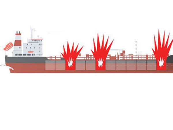 Tàu Việt Nam bốc cháy ở Hong Kong có thể do khí gas