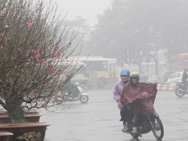 Thời tiết 3 ngày tới: Hà Nội chìm trong mưa rét