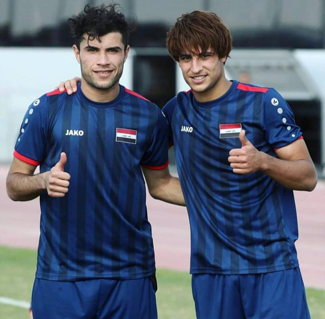 Tiền đạo 18 tuổi Iraq đẹp trai như tài tử vừa chọc thủng lưới Việt Nam