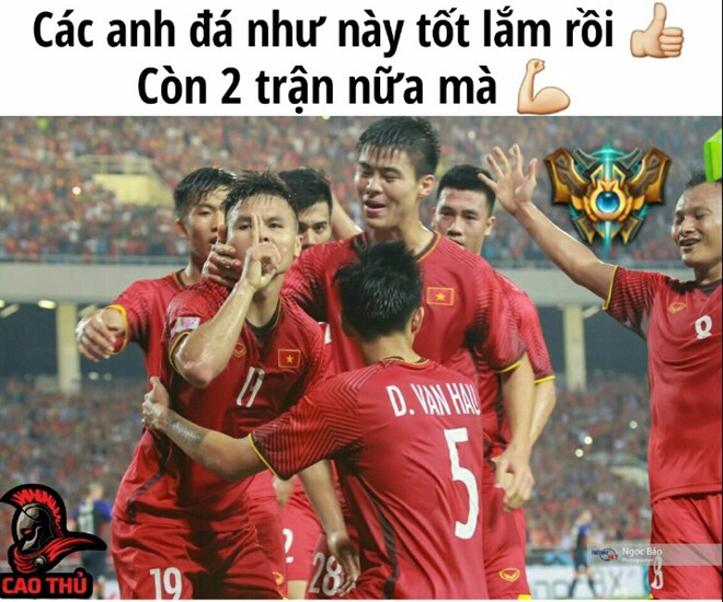 Sau trận đấu căng thẳng với Iraq, Công Phượng lại một lần nữa trở thành tâm điểm chế ảnh của cư dân mạng