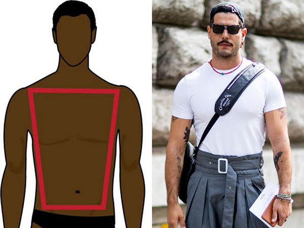 Cách xác định 5 dáng người phổ biến của nam giới