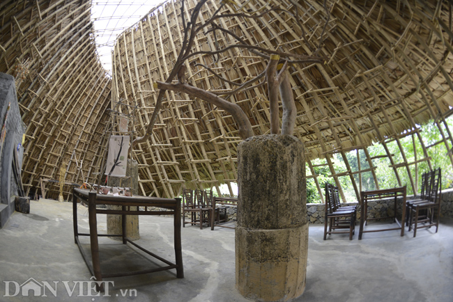 Chiêm ngưỡng nhà làm bằng tre nhận giải thưởng kiến trúc của Mỹ