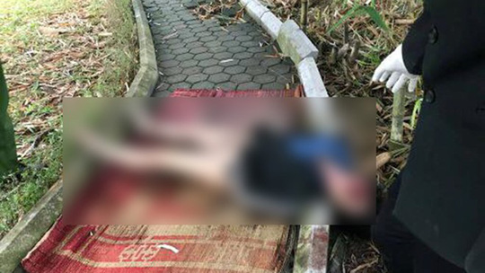 Truy tìm người liên quan vụ cô gái tử vong trong tình trạng bán khỏa thân ở vườn hoa