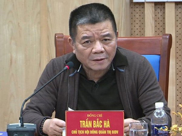 Cựu chủ tịch BIDV Trần Bắc Hà bị khởi tố bổ sung