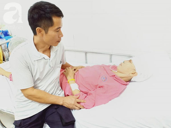 Theo con vào Bình Dương làm mướn, người phụ nữ bị máy kéo sợi bún lóc nát da đầu, cán thủng mắt thương tâm