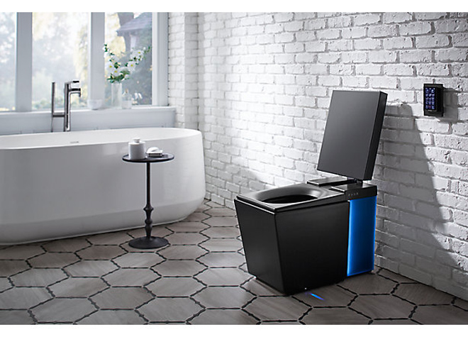 Choáng với kính thông minh trong... nhà tắm