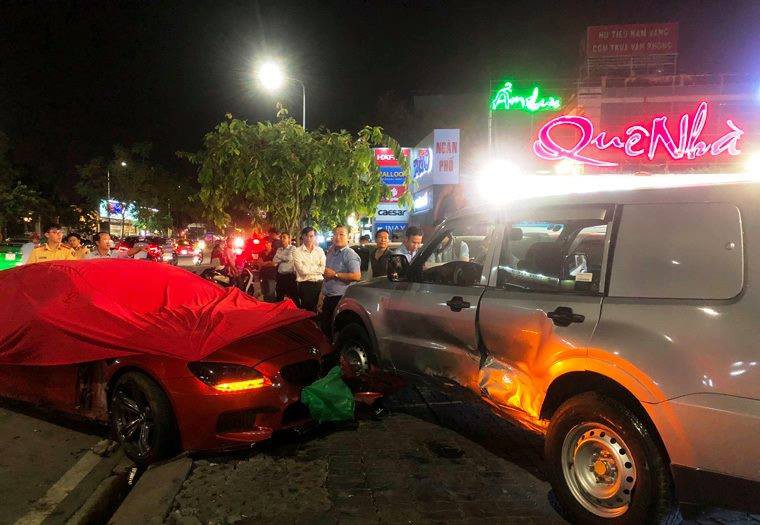 Thanh niên 22 tuổi lái ô tô BMW gần 7 tỷ đồng gây tai nạn liên hoàn khai gì?