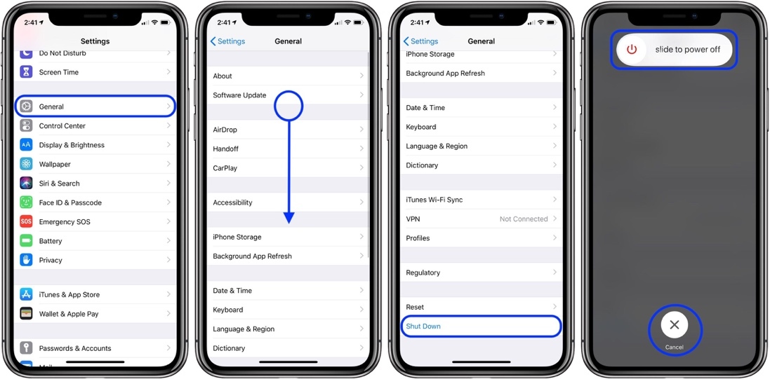 Cách bật tắt iPhone Xs bị hỏng nút nguồn Cách bật tắt iPhone Xs bị hỏng nút nguồn